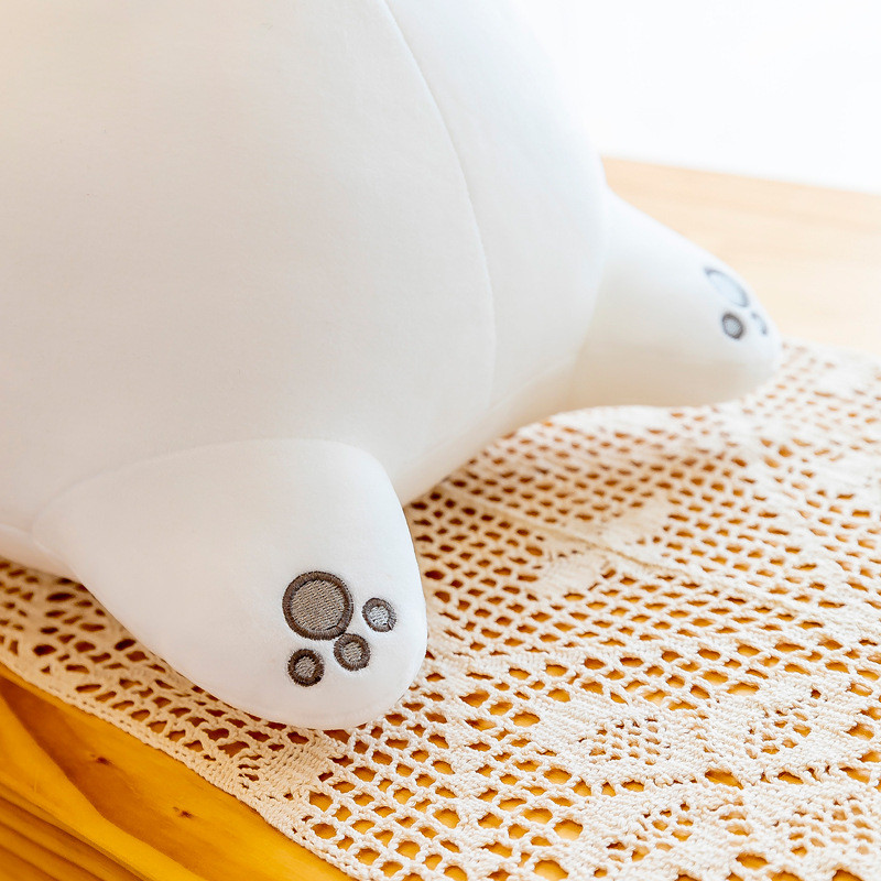 Gấu Bông We Bare Bear Quấn Khăn Xanh đeo Kính Cao Cấp,Kích Thước 50cm,Quà Sinh Nhật Cho Trẻ Em