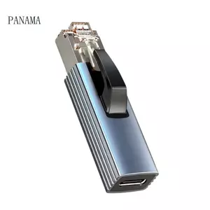 Bộ chuyển đổi Ethernet hợp kim nhôm NAMA USB C sang RJ45 cung cấp tốc độ Gigabit cho hội nghị Video chơi game trực tuyến