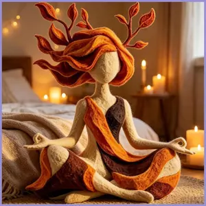 Tác phẩm điêu khắc Zen Thẩm mỹ Trang trí tâm linh Tượng hiện đại Trang trí cho phòng ngủ cho phòng khách mueadsyvn