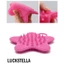 Thermochromic Body Silicone Scrubber Soft Tắm Tẩy tế bào chết Tẩy tế bào chết Bàn chải dầu gội công dụng kép