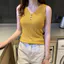 Áo Tank Top Cổ Chữ V Phong Cách Hàn Quốc, Mỏng Gợi Cảm, Thích Hợp Mùa Hè