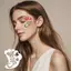 Bộ 16 Chiếc Stencil Hình Xăm Tái Sử Dụng cho Nghệ Thuật Sơn Cơ Thể và Trang Trí Cosplay