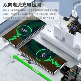 Những Điều Tốt Đề Nghị Đèn Pin Type-c pd Sạc Điện Thoại Di Động usb Giao Thức Thử Nghiệm Màn Hình Kỹ Thuật Số Vôn Kế Ampe Kế Đồng Hồ Công Suất 4.22