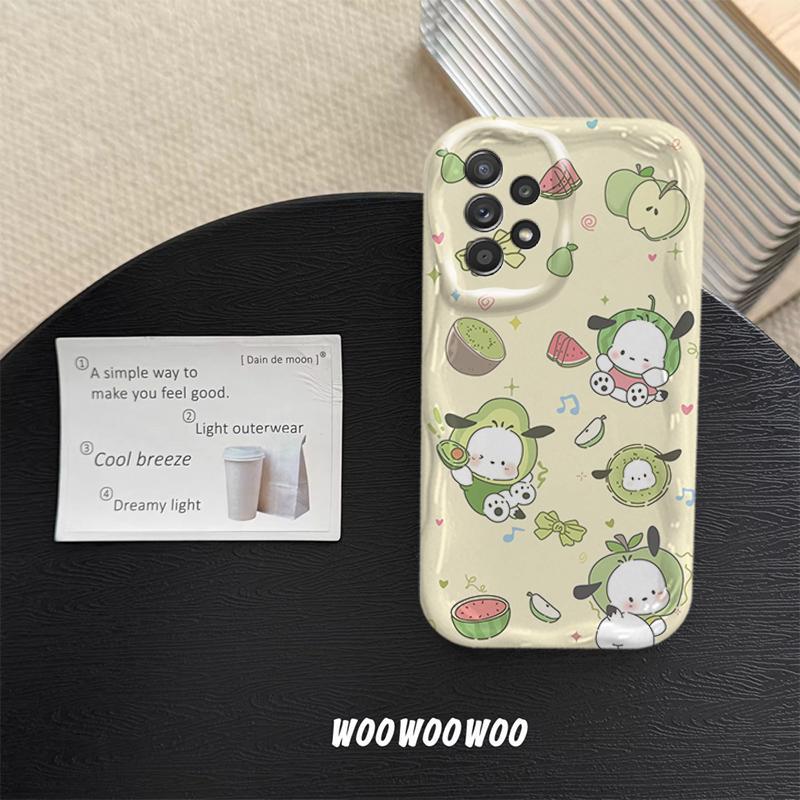Ốp Lưng Cho Samsung Galaxy A13 A23 A32 A33 A52 A52S 4G 5G Phim Hoạt Hình Kem Sanrio Cặp Đôi Mềm TPU 3D Sóng Silicon Vỏ Điện Thoại