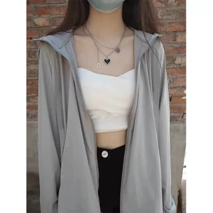 Quần Áo Chống Tia UV UPF50+ cho Nữ Mùa Hè từ Fabric Băng Lụa