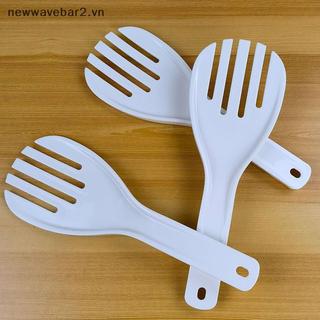 [Mới] Thìa Cơm Lớn Thìa Ăn Nhựa Không Sti Tiện Ích Nhà Bếp Thìa Cuộn Tay Xẻng Cơm Đồ Dùng Nhà Bếp Dĩa Cơm Thiên Nhiên.