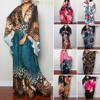 FANGHUI Kem Chống Nắng Mùa Hè & Đầm Maxi Che Đậy Tốt - Đồ Bơi Thời Trang Cho Nữ