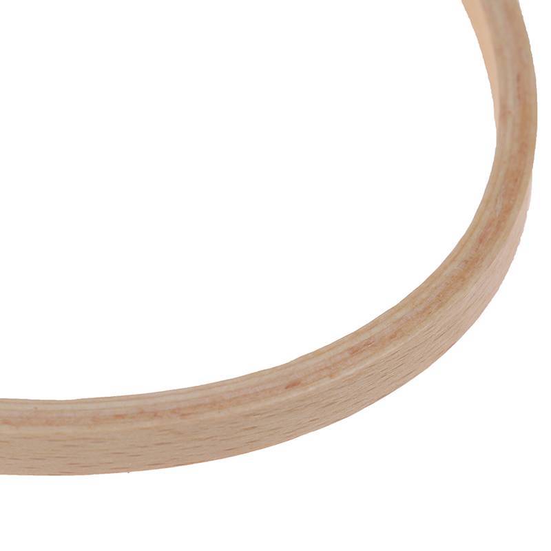 < WHPHous-t > Khung vòng thêu bằng tre Hình bầu dục Vòng thêu chữ thập DIY thủ công Đẹp
