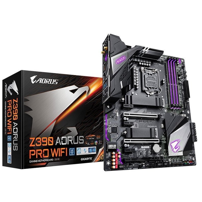 Gabyte / Gigabyte Z390 AORUS PRO WIFI 1151 Pin Hỗ trợ CPU thế hệ thứ 9 ...