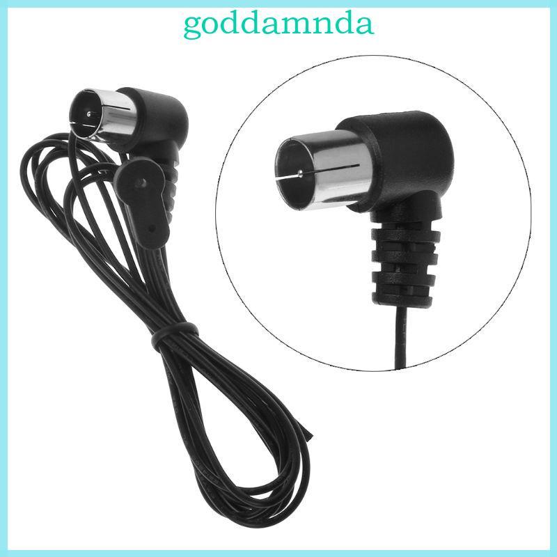 Ăng-ten lưỡng cực GODD FM 75 Ohm PAL Kết nối Đài phát thanh nổi trong nhà cho rạp hát tại nhà