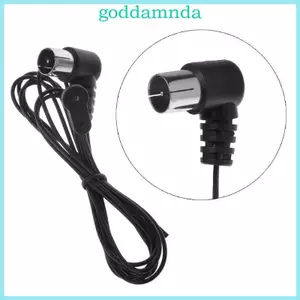Ăng-ten lưỡng cực GODD FM 75 Ohm PAL Kết nối Đài phát thanh nổi trong nhà cho rạp hát tại nhà