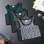 Corset nữ ngắn, có khóa kéo và băng dính, size từ S đến 6XL