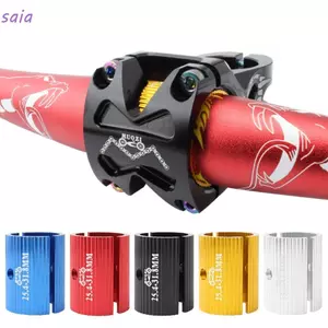 Phụ kiện xe đạp SAIA: Miếng đệm và bộ chuyển đổi tay lái đa màu từ 31,8mm sang 35mm, thanh xe đạp nhôm