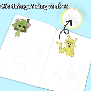 Sách tô màu cho trẻ em Hoạt động vẽ nguệch ngoạc Giấy dày Đồ chơi du lịch giáo dục không độc hại