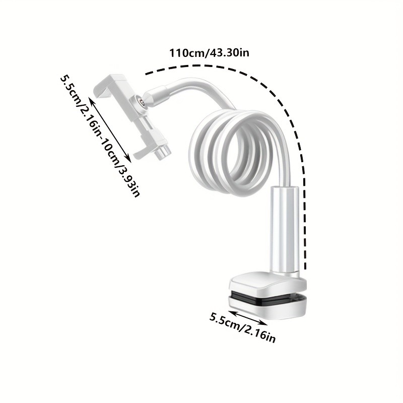 80 / 110CM đỡ camera an ninh đỡ camera quan sát không cần đục lỗ Treo tường Giá đỡ dễ cháy Giá đỡ kẹp có thể uốn cong Giá đỡ camera an ninh | BigBuy360 - bigbuy360.vn