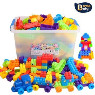 Khối Xây Dựng Trẻ Em Đồ Chơi Giáo Dục 520 Chiếc Nhựa Sáng Tạo STEM Bộ Học Tập Tuổi 6 Plus