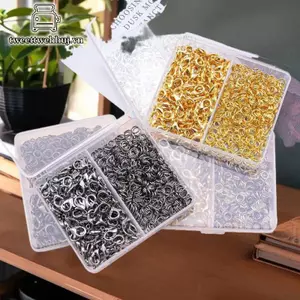 Nhíp làm đồ trang sức 500 cái/hộp, bộ dụng cụ DIY dành cho dây xích và vòng tay