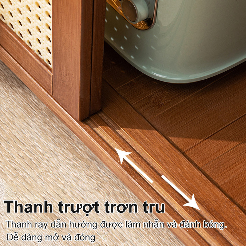 Kệ Vi Đa Năng Bằng Tre Không Formaldehyde An Toàn Cho Mọi Thành Viên Kể Cả Trẻ Nhỏ Và Vật Nuôi
