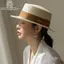Nhíp Flat Top Hat thời trang Nhật Bản cho nữ, phù hợp đi biển