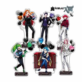 Welcome to Demon School! Iruma-kun 15cm Acrylic Stand Keychain Figure Interlayer Printed Alice Clara Desktop