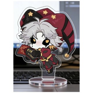 Freak Circus Đứng Anime Móc Khóa Pierrot Harlequin Nam Móc Chìa Khóa Cho Nữ Hoạt Hình Cosplay Hình Acrylic Mặt Dây Chuyền Quà Tặng