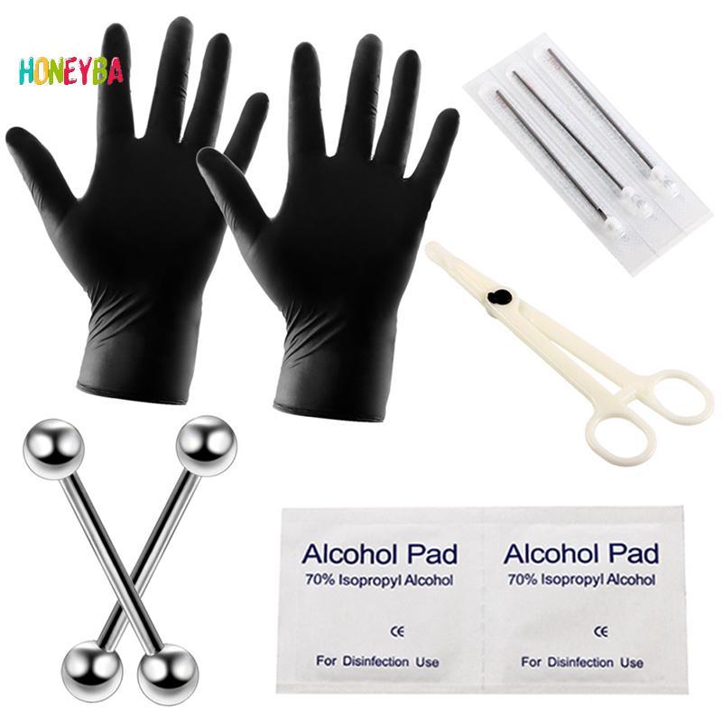 Dụng cụ xuyên cơ thể cho Belly Button, Lips, Eyebrows và Nose - Honeyba - 10 đến 20 cái/bộ