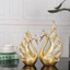 Cặp Đôi Sáng Tạo Thiên Nga Tượng Thủ Công, Gia Đình Phòng Khách Tủ Rượu Tủ Tivi Bắc Âu Ánh Sáng Sang Trọng Trang Trí Hiện Đại