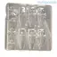 Unstop * Khuôn trang trí móng tay thực tế Móng tay Stencil Kết cấu silicon Thích hợp cho tiệm tại nhà và Technicia chuyên nghiệp
