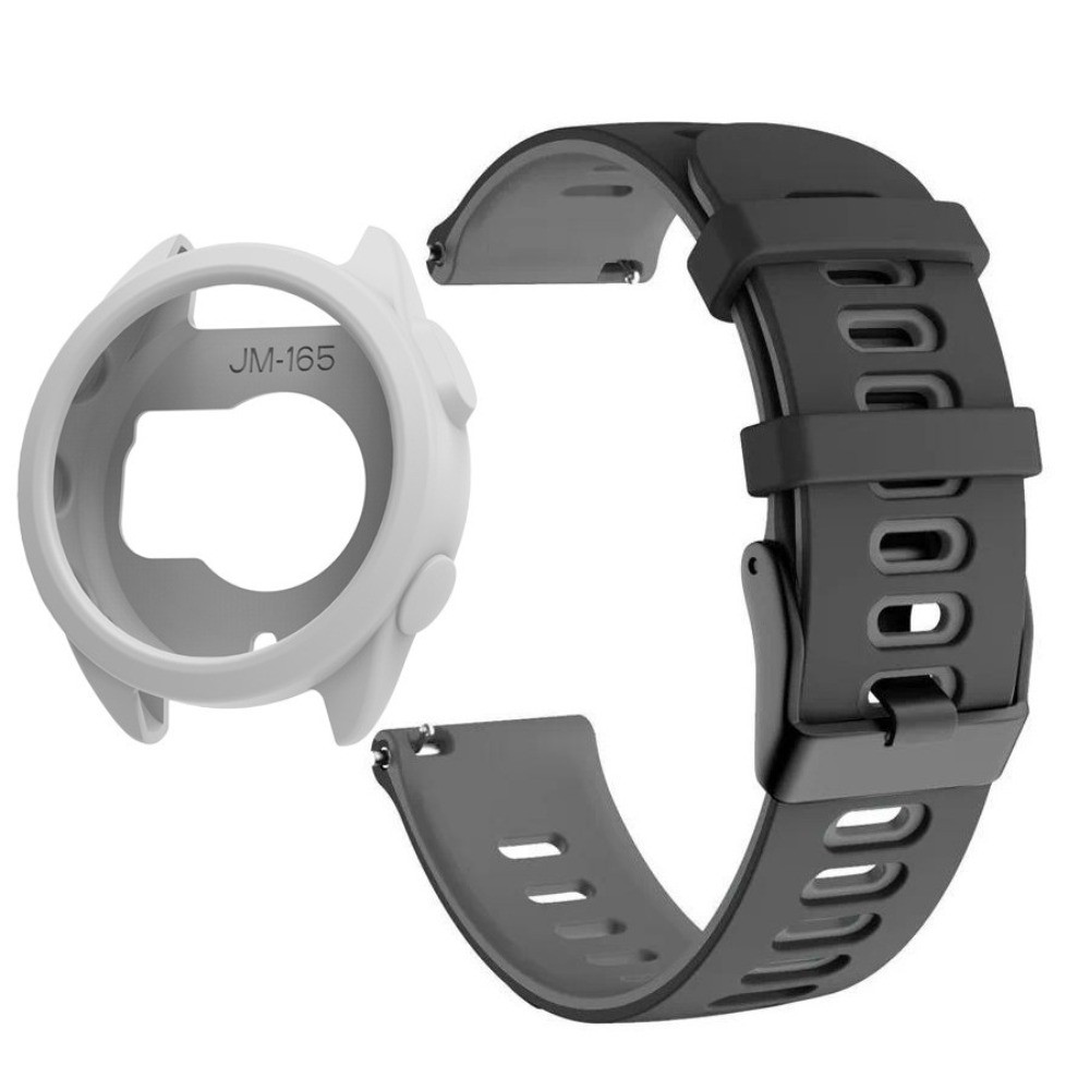 Ốp lưng silicon + dây đeo cho Garmin Forerunner 165 dây đeo đồng hồ thể thao mềm bảo vệ dây đeo đồng hồ