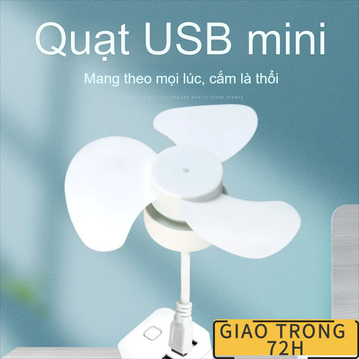 Quạt mini,quạt điện mini cầm tay,quạt tích điện mini,bọc quạt,quạt cắm điện,USB