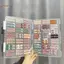 TRTR 300 Cái / 10 Tờ Kệ trưng bày hai mặt Đầu móng tay Tự dính Có thể tháo rời Nail Art Display Stand Stiers VN