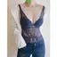 Đồ Lót Gợi Cảm Push-Up Bra Ren Body Shaper Một Mảnh Lưới Rỗng Bụng-Narrowing Corset Bodysuit