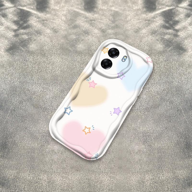 Thích hợp cho OPPO A5X A6 Pro A6X 4G 5G 3D Thẩm Mỹ Mềm TPU Nơ Tình Yêu Vỏ Điện Thoại Chống Sốc