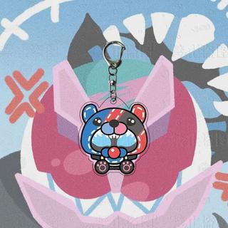 Móc Khóa Keychain Kamen Rider phụ kiện trang trí chibi dễ thương quà tặng 10
