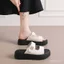 Giày Nữ Đế Dày Velcro Dép Dép Dép Cao Cấp Cảm Giác Đa Năng