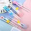 TRTR Home Party Hoạt Hình Dễ Thương Đầu Động Vật Chopstis Nhựa Thân Thiện Với Môi Trường Trẻ Em Ăn Huấn Luyện Bé Học Chopstis VN