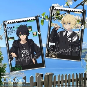Mặt dây chuyền Acrylic Seraph of the End Anime – Shinoa Crowley Mikaela, Karaoke Tetsujin Collab, Móc khóa quyến rũ