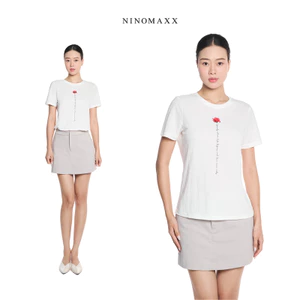 Áo Thun Graphic Nữ Tay Ngắn Ninomaxx 2510019