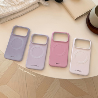 [Sheren] Ốp Điện Thoại Cao Cấp Màu Trơn Thích Hợp Cho i17 16 15 14 13 12 11 pro max Vỏ Bảo Vệ Chống Sốc