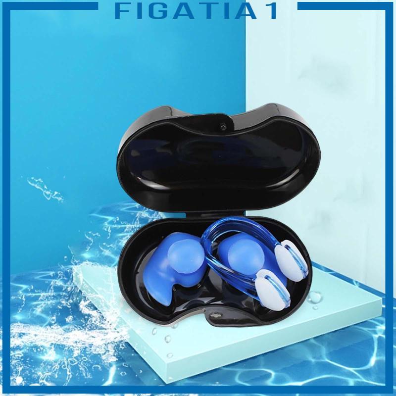 Bộ kẹp tai bơi có thể tái sử dụng Bộ kẹp mũi Silica Gel chống nước Bảo vệ mũi cho hoạt động dưới nước