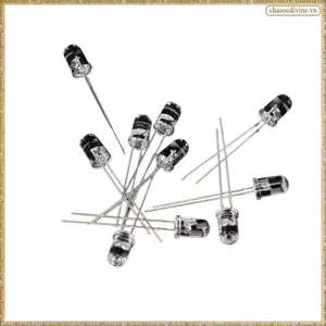 10 chiếc Diode phát sáng hồng ngoại LED hồng ngoại 5mm IR.