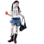 Quần Short Denim Bé Gái Mùa Hè Phong Cách Mới Trẻ Em Phong Cách Hàn Quốc Quần Nóng Thời Trang Mờ