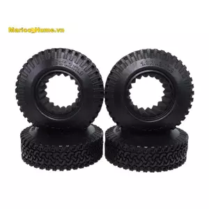 4 RC 1: 10 Bánh Xích Beadlock Bánh Xe Lốp 1.9 Inch Lốp 98 Mm Cho Xe RC Xe Tải SCX10