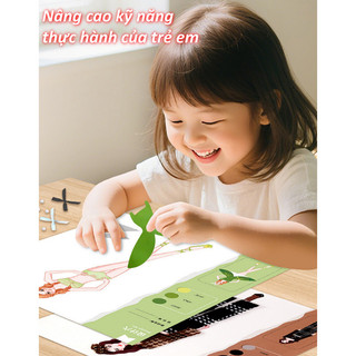 【BabyJoy】Set DIY thiết kế thời trang công chúa cho bé,Nuôi dưỡng gu thẩm mỹ và sự sáng tạo,quà tặng sinh nhật lý tưởng