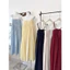 Đầm maxi 2 dây, váy dài linen xếp li ngực dáng suông đi chơi, du lịch đi biển MyaHouse