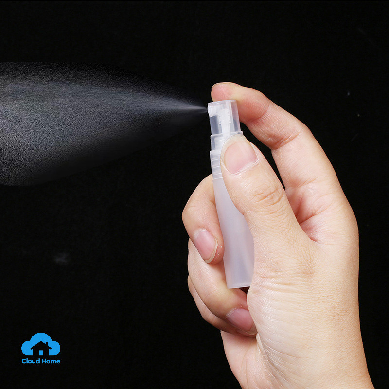 Chai xịt phun sương mịn, chai nhỏ đựng nước hoa, mỹ phẩm di động 10ml, chai xịt nhựa mờ.
