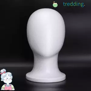 Đầu ma-nơ-canh xốp TREDDING491, Đế trưng bày tóc giả ổn định nhẹ, Đế trưng bày mũ