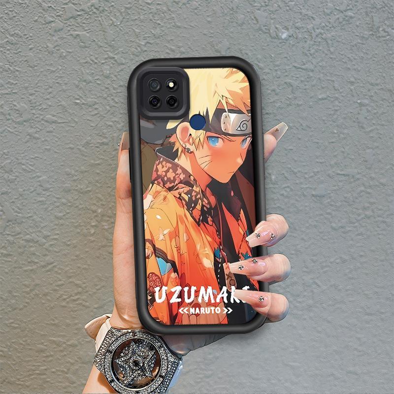 Ốp Lưng Cho Realme C12 C25 C25S C21Y C25Y C15 Narzo 30A Narzo 20 Phim Hoạt Hình Silicon Mềm Vỏ Điện Thoại TPU One Piece Naruto Mắt Thiên Thần Chống Sốc Ốp Lưng