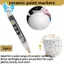 2 Chiếc Underglaze Pen Underglaze cho Gốm Sứ Bút Viết Gốm Sứ Underglaze Bút Màu Sứ Thường Trực (Đen)