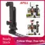 Apill ciciglow Giá đỡ ba chân điện thoại với lỗ vít 1/4 inch Hợp kim nhôm Bộ chuyển đổi điện thoại thông minh Thiết kế chống trượt Giá đỡ mở rộng tế bào cho 3